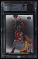 Michael Jordan 2009-10 Upper Deck Michael Jordan Legacy Collection #15 With Game-Used Uniform Swatch (BGS) at PristineAuction.com