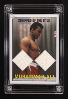 Muhammad Ali 2023-24 Jersey Fusion Game Used Swatch #GOAT #3/50 at PristineAuction.com