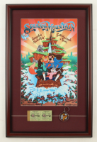 Disney's "Splash Mountain" Custom Framed Art Print Display with Ride Keychain & Ticket Booklet at PristineAuction.com
