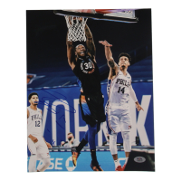 Julius Randle Signed Knicks 11x14 Photo (PSA) at PristineAuction.com