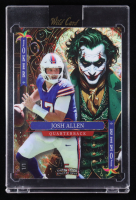 Josh Allen 2025 Wild Card 5 Card Draw Joker Kaleidoscope Silver #JANG03 #1/1 at PristineAuction.com