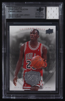 Michael Jordan 2009-10 Upper Deck Michael Jordan Legacy Collection #7 With Game-Used Jersey Swatch (BGS) at PristineAuction.com