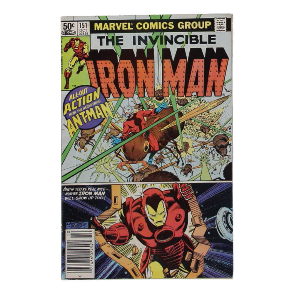 1981 "The Invincible Iron Man" Issue #151 Marvel Comic Book at PristineAuction.com
