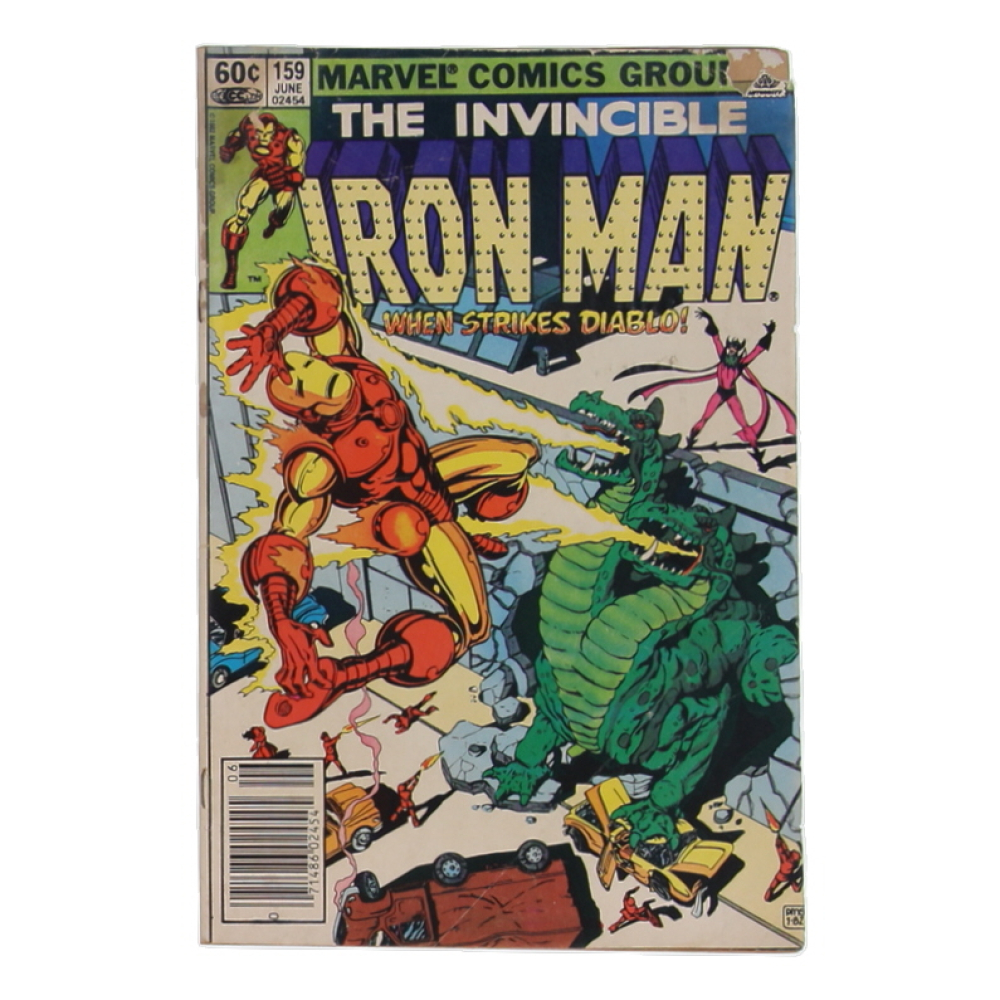 1982 "The Invincible Iron Man" Issue #159 Marvel Comic Book at PristineAuction.com