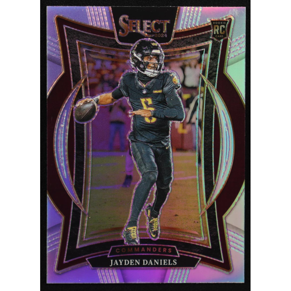 Jayden Daniels 2024 Select Prizm Silver #26 RC at PristineAuction.com