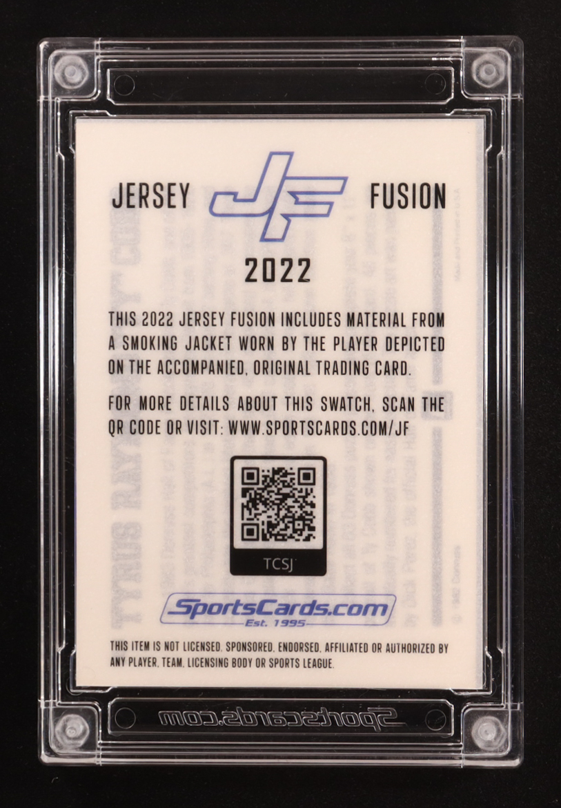 Ty Cobb 2022 Jersey Fusion Game Used Swatch #TCSJ at PristineAuction.com Ty Cobb 2022 Jersey Fusion Game Used Swatch #TCSJ at PristineAuction.com