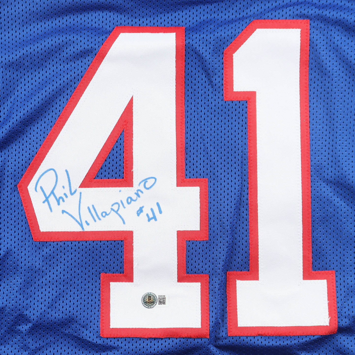 Phil Villapiano Signed Jersey (Beckett) at PristineAuction.com Phil Villapiano Signed Jersey (Beckett) at PristineAuction.com