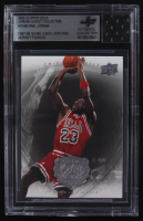 Michael Jordan 2009-10 Upper Deck Michael Jordan Legacy Collection #19 With Game-Used Uniform Swatch (BGS) at PristineAuction.com