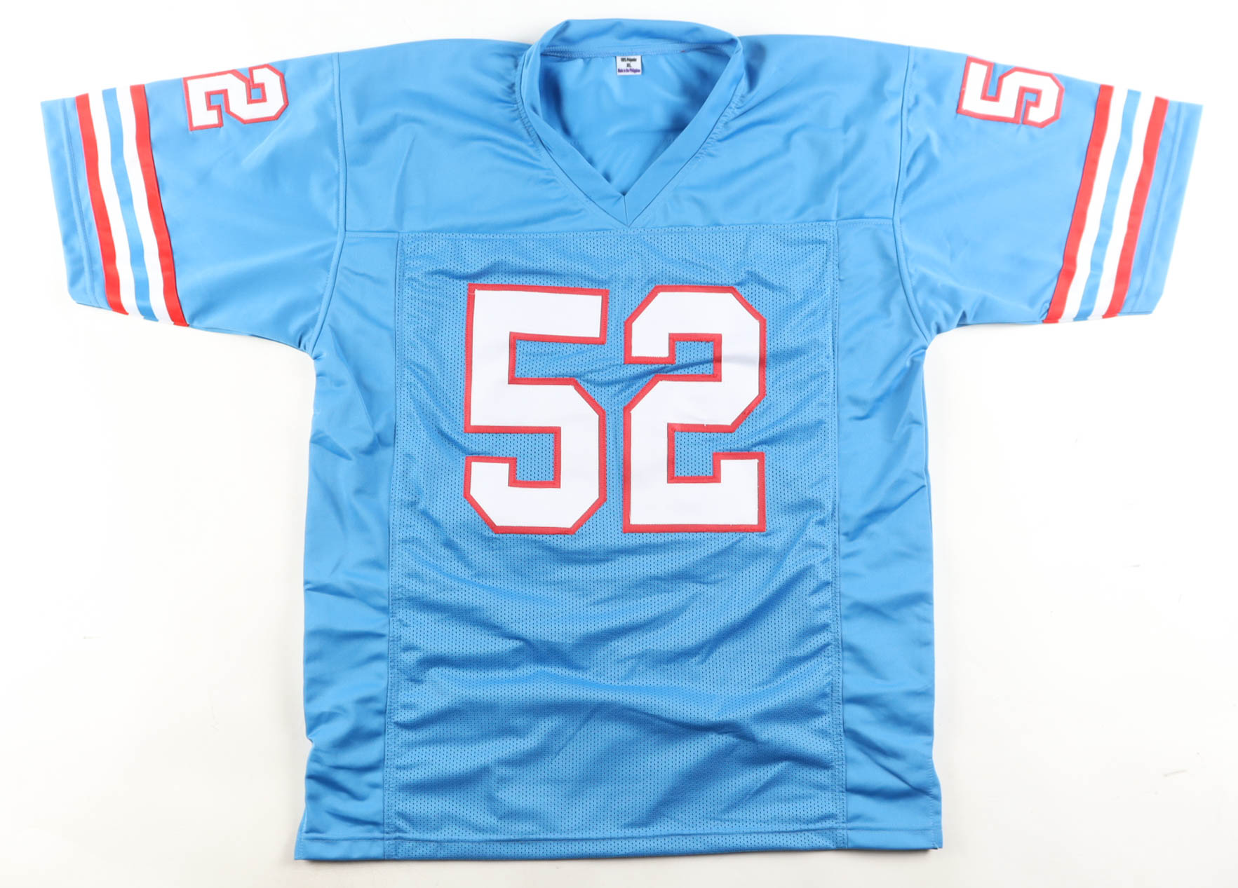 Robert Brazile Signed Jersey Inscribed "HOF 18" (Beckett) at PristineAuction.com Robert Brazile Signed Jersey Inscribed "HOF 18" (Beckett) at PristineAuction.com