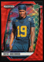 Bryce Underwood 2025 Panini Prizm Draft Picks Prizms Ruby Wave #28 RC at PristineAuction.com