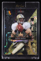 Drew Brees 2025 Wild Card 5 Card Draw King of Spades Lava Black Gold #DBN #1/1 at PristineAuction.com
