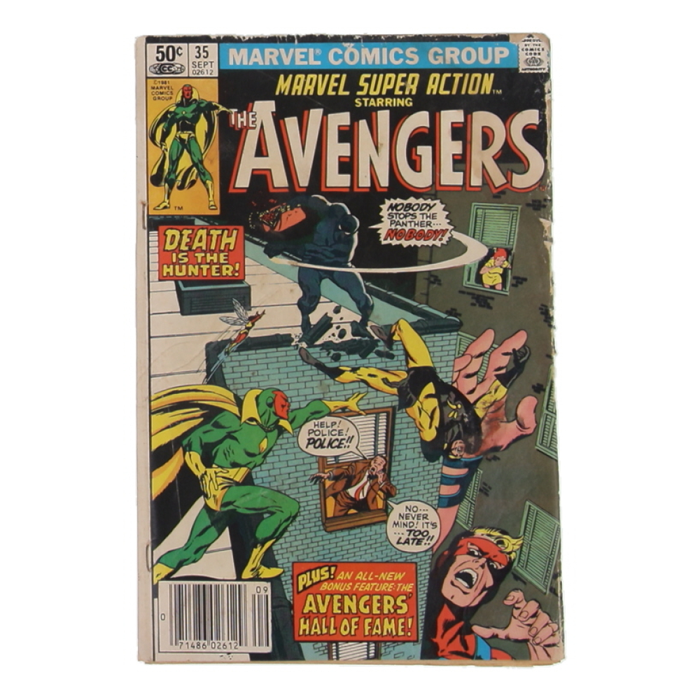 1981 "Marvel Super Action" Issue #35 Marvel Comic Book at PristineAuction.com
