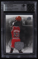 Michael Jordan 2009-10 Upper Deck Michael Jordan Legacy Collection #20 With Game-Used Uniform Swatch (BGS) at PristineAuction.com