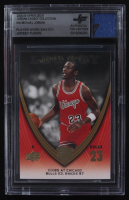 Michael Jordan 2008-09 Upper Deck Michael Jordan Legacy Collection #36 With Player Worn Swatch (BGS) at PristineAuction.com