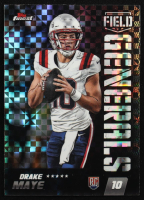Drake Maye 2024 Finest Field Generals Checkerboard Refractors #FG20 RC at PristineAuction.com