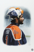 Grant Fuhr Signed "Coco" 12x18 Lithograph By Alex Douglas (AJ Sports) at PristineAuction.com