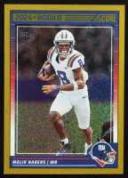 Malik Nabers 2024 Score Dots Gold #306 RC #193/240 at PristineAuction.com