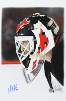 Martin Brodeur Signed "Marty" 12x18 Lithograph By Alex Douglas (AJ Sports) at PristineAuction.com