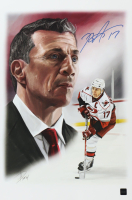 Rod Brind'Amour Signed "Rod the Bod" 12x18 Lithograph By Alex Douglas (COJO) at PristineAuction.com
