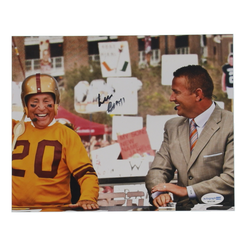 Lee Corso Signed 8x10 Photo (AutographCOA) at PristineAuction.com