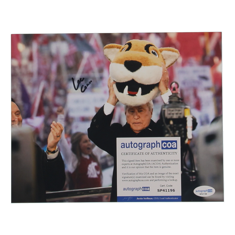 Lee Corso Signed 8x10 Photo (AutographCOA) at PristineAuction.com Lee Corso Signed 8x10 Photo (AutographCOA) at PristineAuction.com