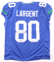 Steve Largent Signed Jersey Inscribed "HOF '95" (Beckett) at PristineAuction.com