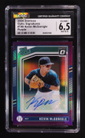 Kevin McGonigle 2024 Donruss Optic Rated Prospects Signatures Purple #198 #10/49 (CGC 6.5) at PristineAuction.com