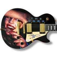 Ric Ocasek Signed "The Cars" Custom Les Paul Style Guitar (JSA) at PristineAuction.com