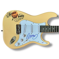 Neil Young Signed Custom Stratocaster Guitar (PSA) at PristineAuction.com