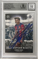 Lamine Yamal Signed 2023-24 Topps UCC European Nights #EN10 RC (BGS | Auto 10) at PristineAuction.com