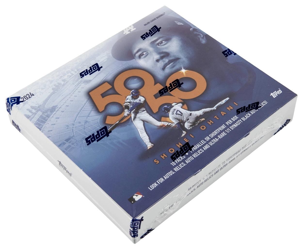 2024 Topps 50/50 Shohei Ohtani Hobby Box with (10) Packs at PristineAuction.com 2024 Topps 50/50 Shohei Ohtani Hobby Box with (10) Packs at PristineAuction.com