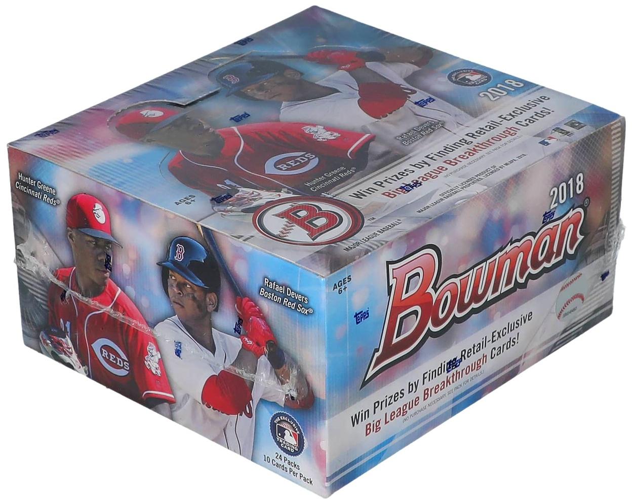 2018 Bowman Baseball (24 Packs) Box at PristineAuction.com 2018 Bowman Baseball (24 Packs) Box at PristineAuction.com