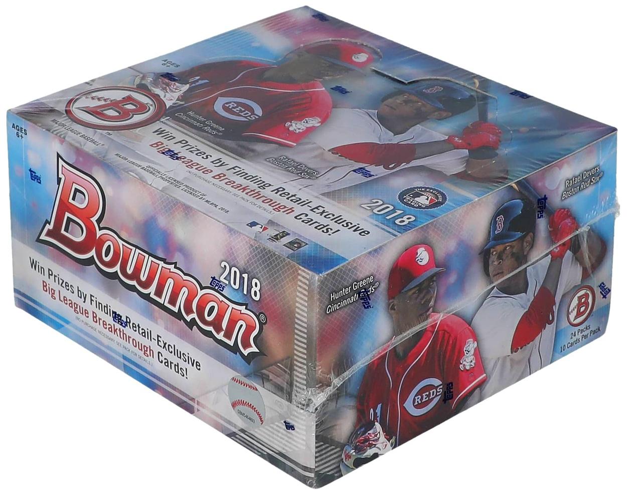 2018 Bowman Baseball (24 Packs) Box at PristineAuction.com 2018 Bowman Baseball (24 Packs) Box at PristineAuction.com