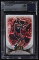LeBron James 2008-09 Hot Prospects #43 With Game-Worn Jersey Swatch (BGS) at PristineAuction.com