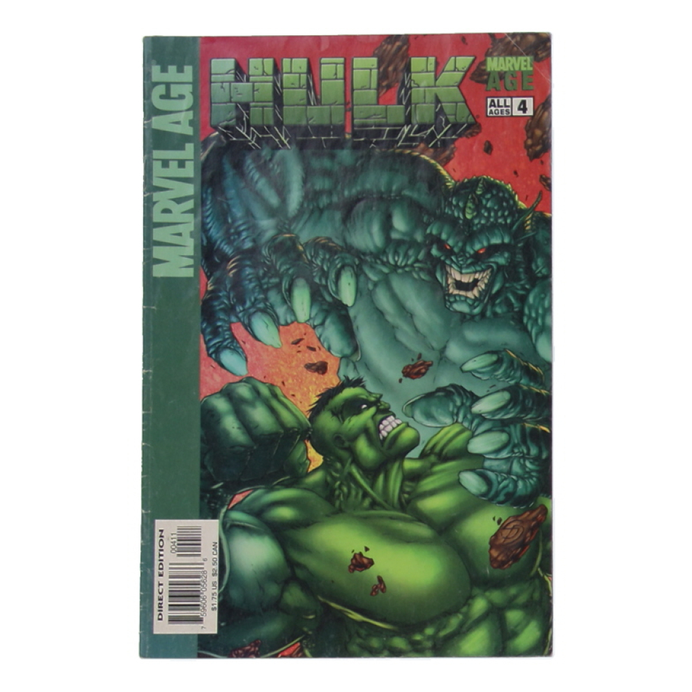 2005 "Marvel Age: Hulk" Issue #4 Marvel Comic Book at PristineAuction.com