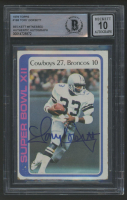 Tony Dorsett Signed 1978 Topps #168 (BGS | Auto 10) at PristineAuction.com