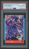 Wade Boggs Signed 1988 Donruss All-Stars #31 (PSA) at PristineAuction.com