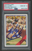 Will Clark Signed 2004 Topps Archives #32 (PSA | Auto 10) at PristineAuction.com