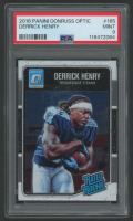 Derrick Henry 2016 Donruss Optic RR #165 RC (PSA 9) at PristineAuction.com