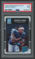 Derrick Henry 2016 Donruss Optic RR #165 RC (PSA 9) at PristineAuction.com