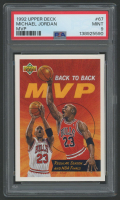 Michael Jordan 1992 Upper Deck MVP #67 (PSA 9) at PristineAuction.com