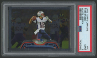 Tom Brady 2013 Topps Chrome White Jersey #50 (PSA 9) at PristineAuction.com