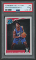 Shai Gilgeous-Alexander 2018 Donruss Optic RR #162 RC (PSA 9) at PristineAuction.com