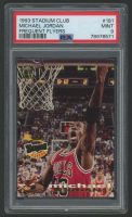 Michael Jordan 1993 Stadium Club Frequent Flyers #181 (PSA 9) at PristineAuction.com