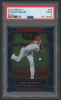 Shohei Ohtani 2022 Select Blue #85 (PSA 9) at PristineAuction.com