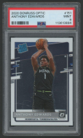 Anthony Edwards 2020 Donruss Optic RR #151 RC (PSA 9) at PristineAuction.com