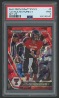 Patrick Mahomes II 2021 Panini Prizm Draft Picks Red Ice #7 (PSA 9) at PristineAuction.com