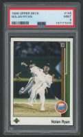 Nolan Ryan 1989 Upper Deck #145 (PSA 9) at PristineAuction.com