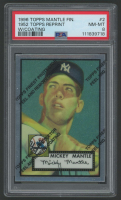 Mickey Mantle 1996 Topps Mantle Finest / 1952 Topps #2 (PSA 8) at PristineAuction.com