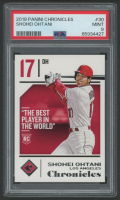 Shohei Ohtani 2018 Panini Chronicles #30 RC (PSA 9) at PristineAuction.com